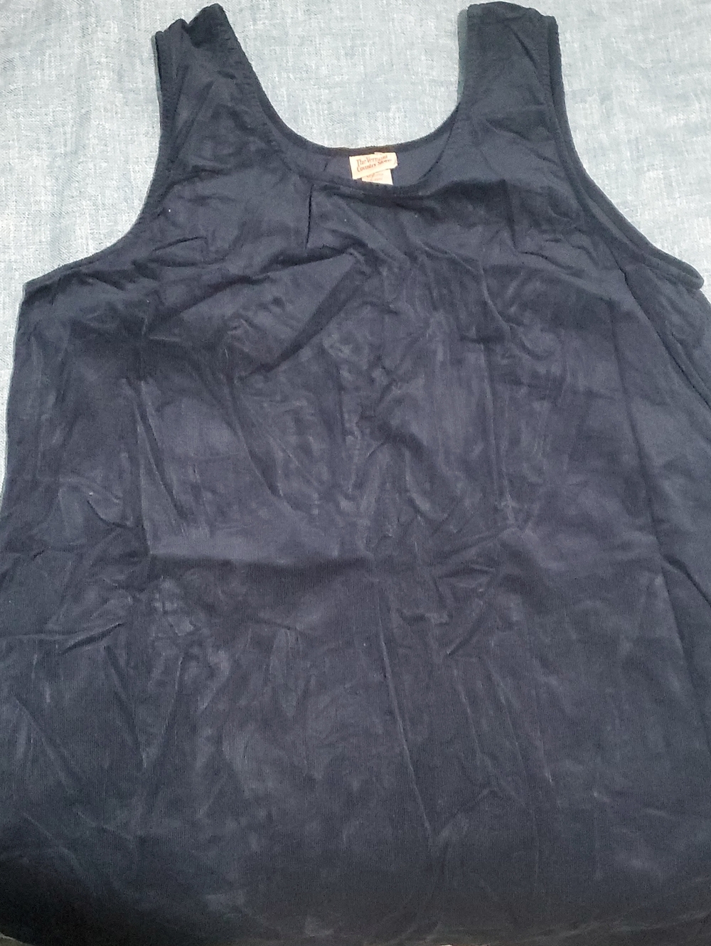 The Vermont Country Store Navy Corduroy Dress